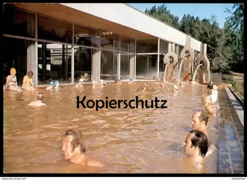 ÄLTERE POSTKARTE KÖLN THERMALBAD IM RHEINPARK Bad bath men swimming Männer hommes swimming pool cpa AK Ansichtskarte