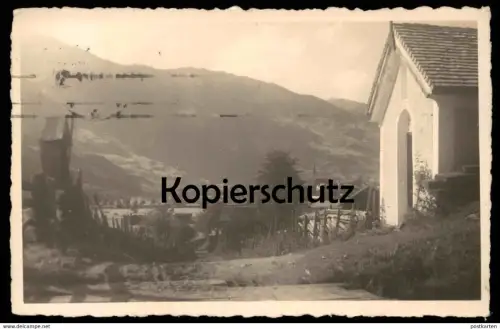 ALTE POSTKARTE BAD GASTEIN DIE HEIMKEHRER-KAPELLE VON HOFGASTEIN & WEGKREUZ Badgastein Ansichtskarte AK postcard cpa