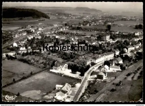 ÄLTERE POSTKARTE TÉTANGE LUXEMBOURG VUE GÉNÉRALE Tetingen Luxemburg Ansichtskarte postcard AK cpa