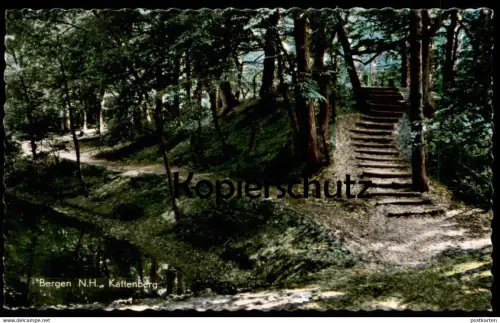 ÄLTERE POSTKARTE BERGEN N.H. KATTENBERG Noord-Holland Nederland postcard Ansichtskarte cpa AK