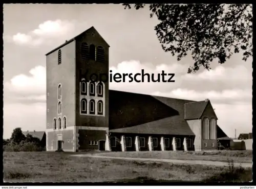 ALTE POSTKARTE GREVEN IN WESTFALEN ST. JOSEFS-PFARRKIRCHE Kirche church église cpa AK Ansichtskarte postcard