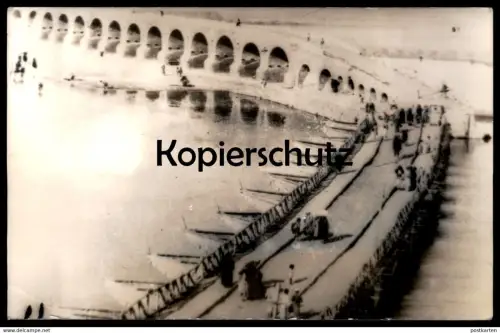 ALTES FOTO MOSUL IRAK Mossoul Iraq photo bridge Brücke bridge Viadukt Mossul pont cpa postcard AK Ansichtskarte