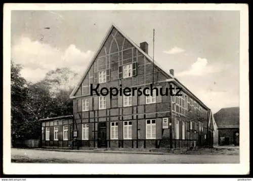 ALTE POSTKARTE GASTWIRTSCHAFT AUG. BÖRGER DAVENSBERG BEZ. MÜNSTER Brauerei Westfalia Ansichtskarte cpa AK postcard