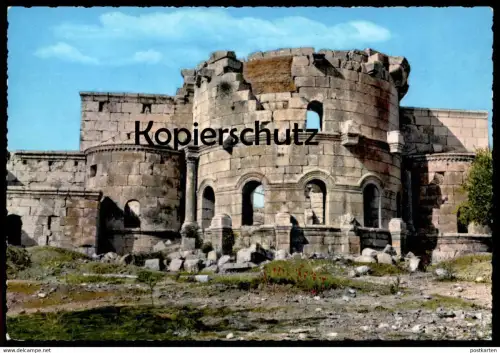 ÄLTERE POSTKARTE ALEP ST. SIMON ALEPPO THE TOWER OF ST. SIMON Syrie Syria Syrien cpa AK Ansichtskarte postcard