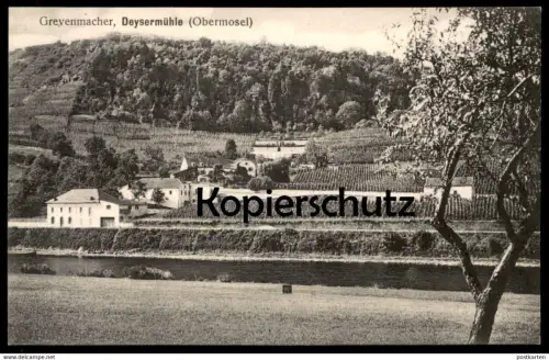 ALTE POSTKARTE GREVENMACHER DEYSERMÜHLE OBERMOSEL MÜHLE LUXEMBOURG Luxemburg moulin cpa AK Ansichtskarte postcard
