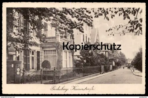 ALTE POSTKARTE BAD GODESBERG KAISERSTRASSE Ansichtskarte AK postcard cpa