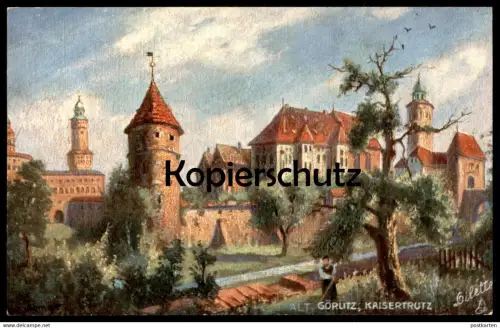 ALTE POSTKARTE ALT GÖRLITZ KAISERTRUTZ OILETTE RAPHAEL TUCK Tucks Zgorzelec Görlitz Ansichtskarte cpa postcard AK
