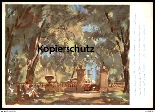 ALTE POSTKARTE VOLKSWAGEN VICTOR MUNDORFF VW KÄFER WERBUNG Coccinelle Auto car cpa AK Ansichtskarte postcard