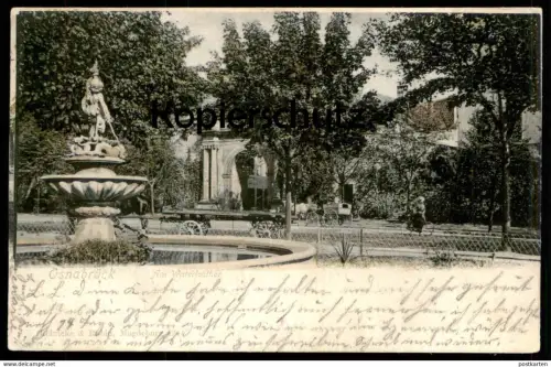 ALTE POSTKARTE OSNABRÜCK AM WATERLOOTHOR Waterlootor Hegertor Heger Tor cpa AK Ansichtskarte postcard