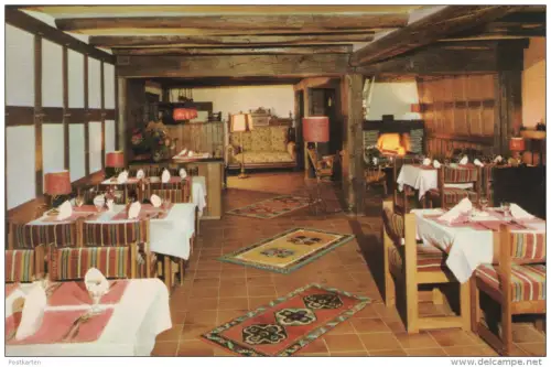 ÄLTERE POSTKARTE ALTENHELLEFELD FUNKEN'S HOF HOTEL RESTAURANT K.-H. KEEVE Sundern Ansichtskarte cpa AK postcard