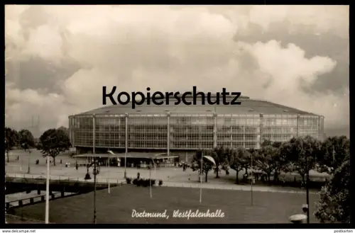 ALTE POSTKARTE DORTMUND WESTFALENHALLE HALLE Veranstaltungshalle AK cpa postcard Ansichtskarte