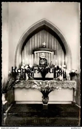 ÄLTERE POSTKARTE BOCHUM-STIEPEL GNADENALTAR IN DER WALLFAHRTSKIRCHE Altar Kirche church église AK postcard Ansichtskarte