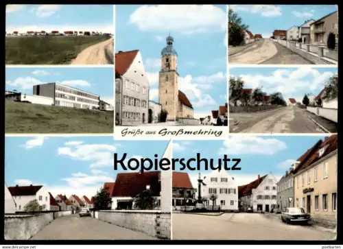 ÄLTERE POSTKARTE GRÜSSE AUS GROSSMEHRING BAYERN LANDKREIS EICHSTÄTT Ansichtskarte AK cpa postcard