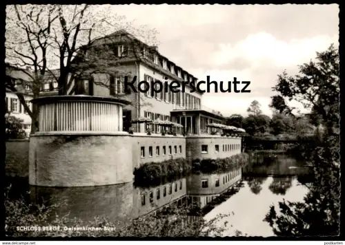ÄLTERE POSTKARTE SCHLOSS BERGE GELSENKIRCHEN-BUER GROSSGASTSTÄTTEN HANS ARNOLD GMBH postcard cpa Ak Ansichtskarte