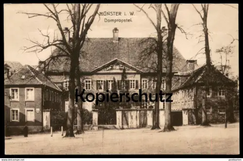 ALTE POSTKARTE MÜNSTER I. W. DOMPROPSTEI PROPSTEI PROBSTEI AK Ansichtskarte cpa postcard