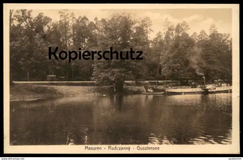 ALTE POSTKARTE MASUREN RUDCZANNY GUSZIENSEE PANORAMA cpa postcard AK Ansichtskarte