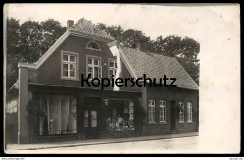 ALTE POSTKARTE MÜNSTER GESCHÄFT HAUSNUMMER 10 VORORT ? AUSLAGE WERBUNG FUESERS KAFFEE AK Ansichtskarte cpa postcard