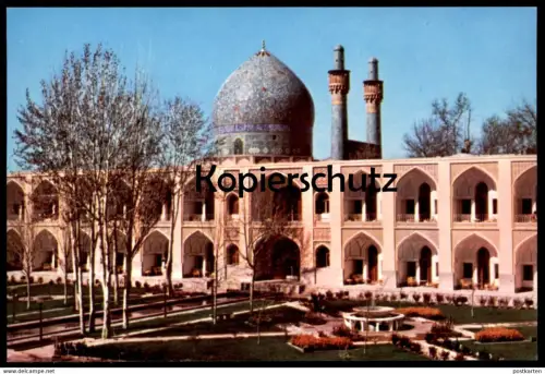 ÄLTERE POSTKARTE ISFAHAN SHAH-ABASS HOTEL IRAN postcard Ansichtskarte AK cpa