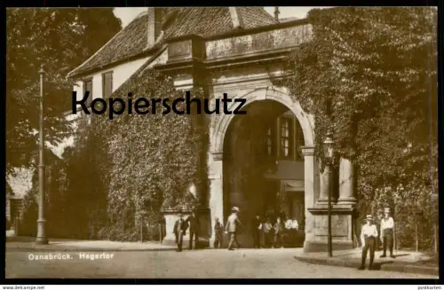 ALTE POSTKARTE OSNABRÜCK HEGERTOR HEGER TOR Ansichtskarte AK cpa postcard
