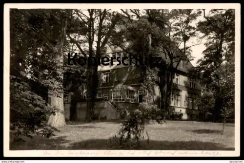 ALTE POSTKARTE SCHULUNGSSTÄTTE DES ZENTRALINSTITUTS FÜR ERZIEHUNG & UNTERRICHT GROSS KÖRIS MARK Grossköris Wintergarten