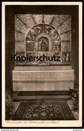ALTE POSTKARTE GNADENALTAR DER GOTTESMUTTER IN STIEPEL Bochum-Stiepel Kirche Kapelle Ansichtskarte AK postcard cpa