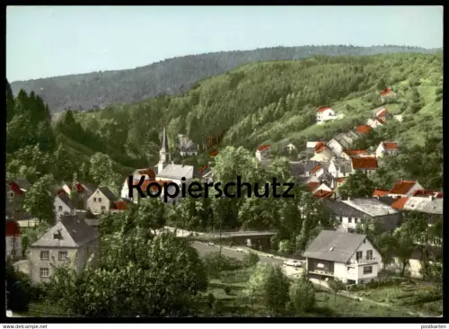 ÄLTERE POSTKARTE LUFTKURORT EISENSCHMITT EIFEL PANORAMA WITTLICH-LAND cpa AK postcard Ansichtskarte