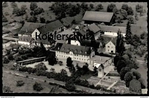 ÄLTERE POSTKARTE KINDERHEIM UND GUTSHOF STORZELN Hegau Hilzingen Bahnlinie railway track Ansichtskarte AK cpa postcard