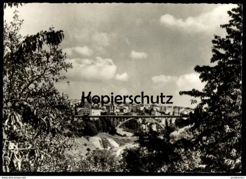 ALTE POSTKARTE PIRMASENS PFALZ ZEPPELINBRÜCKE PANORAMA AK Ansichtskarte cpa postcard
