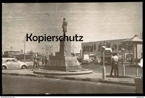 ALTE FOTO POSTKARTE AL-TAHRIR SQUARE BAGHDAD Bagdad Iraq Irak cpa photo postcard VW Käfer AK Ansichtskarte postcard cpa