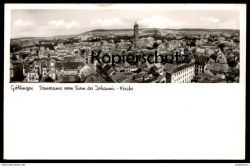 ALTE POSTKARTE GÖTTINGEN PANORAMA VOM TURM DER JOHANNIS-KIRCHE Totalansicht Total Ansichtskarte AK postcard cpa