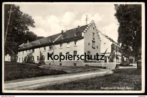 ALTE POSTKARTE KINDERHEIM SCHLOSS DEHRN 1938 RUNKEL POST DEHRN-LAND ÜBER LIMBURG children's home Ansichtskarte postcard