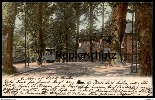 ALTE POSTKARTE KIEL DÜSTERNBROOK ADMIRALITÄTSGEBÄUDE tram tamway Straßenbahn Ansichtskarte AK postcard cpa
