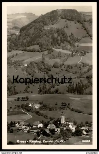 ALTE POSTKARTE GROSS-RAMING 1942 ENNSTAL Grossraming bei Steyr Oberösterreich Österreich Austria cpa AK postcard