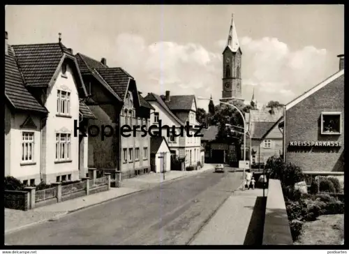 ÄLTERE POSTKARTE BUER MELLE OSNABRÜCK KREISSPARKASSE Wiehengebirge Fr. Koch, Papier- und Schreibwaren Ansichtskarte