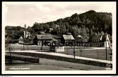 ALTE POSTKARTE LUFTKURORT JONSDORF PANORAMA Zittau Sachsen Verlag Rich. Knobloch Ansichtskarte AK postcard cpa