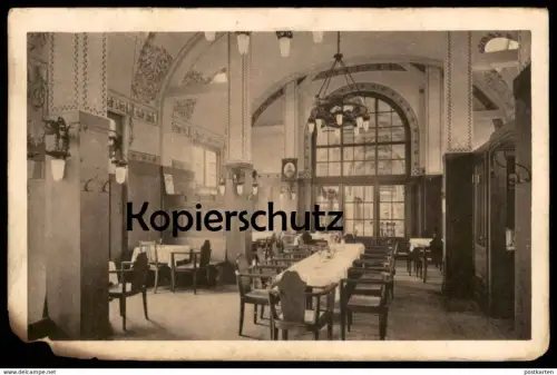 ALTE POSTKARTE KÖLN-BRÜCK KAISER-WILHELM-SCHIESSPLATZ KLUBZIMMER IN DER HAUPTSCHIESSHALLE Cöln Cologne postcard