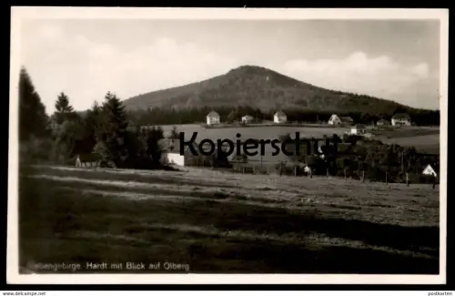 ALTE POSTKARTE SIEBENGEBIRGE DOLLENDORFER HARDT 1942 MIT BLICK AUF ÖLBERG KÖNIGSWINTER BEI BONN postcard Ansichtskarte