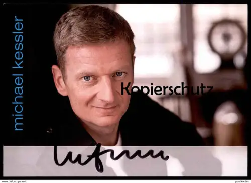 AUTOGRAMM POSTKARTE MICHAEL KESSLER Schauspieler actor acteur comedian comédien Autograph Autogrammkarte autographe cpa