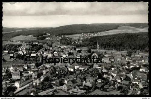 ÄLTERE POSTKARTE NAILA IM FRANKENWALD LUFTBILD PANORAMA Luftaufnahme Bavière Bavaria Ansichtskarte AK cpa postcard