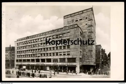 ALTE POSTKARTE STUTTGART MITTNACHTBAU OLDTIMER 1922 BOTTY OETINGER FRANZFREUND Ansichtskarte AK cpa postcard