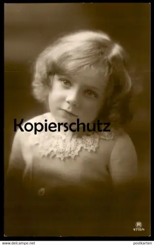 ALTE POSTKARTE MÄDCHEN PORTRÄT KIND enfant fille jeune femme young girl child woman Rotophot postcard Ansichtskarte cpa