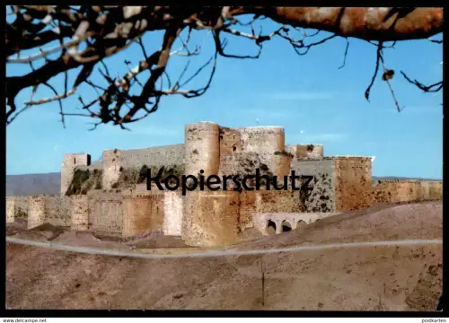 ÄLTERE POSTKARTE LE CRACK DES CHEVALIERS KRAK Burg Festung castle chateau Syrie Syria Syrien cpa postcard Ansichtskarte