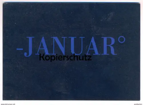 ÄLTERE EDGAR WERBEPOSTKARTE JANUAR #598 January Reklamepostkarte Reklame advertising postcard Postkarte Ansichtskarte AK