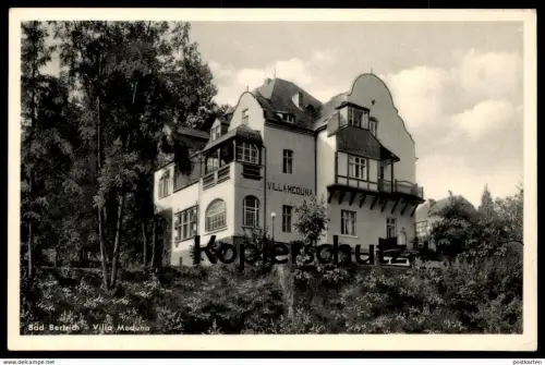ALTE POSTKARTE BAD BERTRICH VILLA MEDUNA Verlagsnummer 829 Haus cpa postcard AK Ansichtskarte