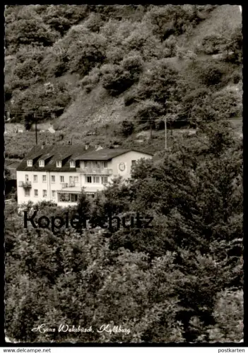 ÄLTERE POSTKARTE KYLLBURG EIFEL HAUS WEHRBÜSCH GASTHAUS & PENSION BES. H. KAPELLER Bitburger Land AK cpa postcard