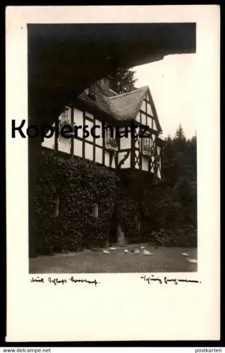 ALTE POSTKARTE AUF SCHLOSS CROTTORF FRIESENHAGEN bei Kirchen Sieg Krottorf castle chateau AK Ansichtskarte cpa postcard