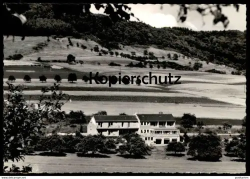 ÄLTERE POSTKARTE HOLSTHUM HOTEL BERSCHEID NATURPARK SÜDEIFEL NEUZEITLICHE GESELLSCHAFTSZIMMER Eifel Kreis Bitburg-Prüm