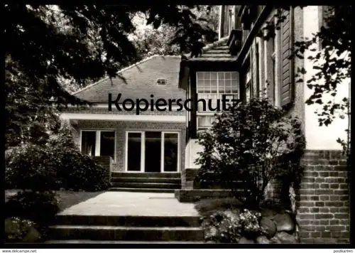 ÄLTERE POSTKARTE KLOSTER HIDDENSEE HAUS SEEDORN GERHARD-HAUPTMANN-GEDÄCHTNISSTÄTTE postcard cpa AK Ansichtskarte