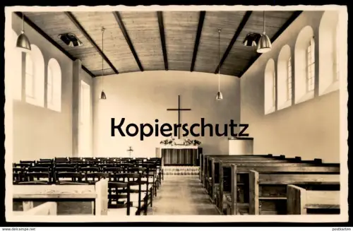 ÄLTERE POSTKARTE EMSDETTEN LUTHER-KIRCHE Lutherkirche church église Ansichtskarte cpa postcard AK