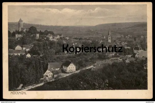 ALTE POSTKARTE MÖCKMÜHL PANORAMA GESAMTANSICHT BADEN-WÜRTTEMBERG 1920 Ansichtskarte AK postcard cpa
